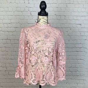 Pink Laced BOLD Elements Top